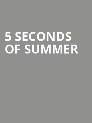 5 Seconds of Summer, Pavilion at Toyota Music Factory, Dallas