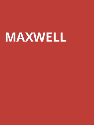 Maxwell, Pavilion at Toyota Music Factory, Dallas