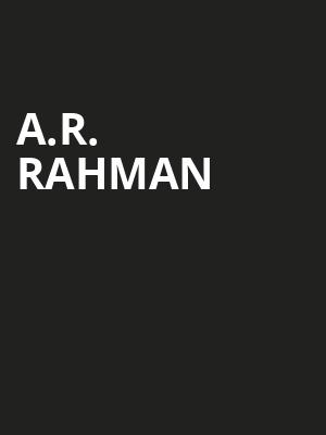 AR Rahman, Pavilion at the Music Factory, Dallas