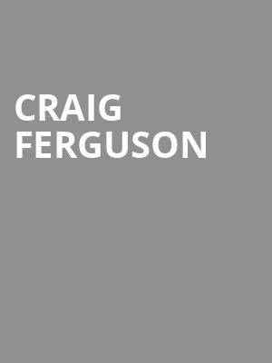 Craig Ferguson, Majestic Theater, Dallas