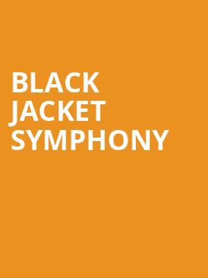 Black Jacket Symphony, House of Blues, Dallas
