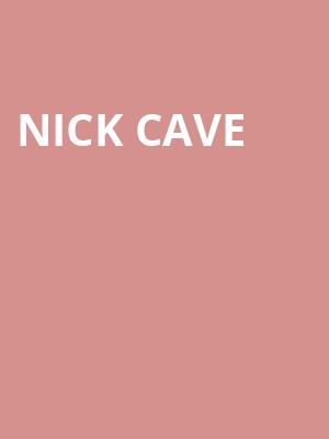 Nick Cave, Majestic Theater, Dallas