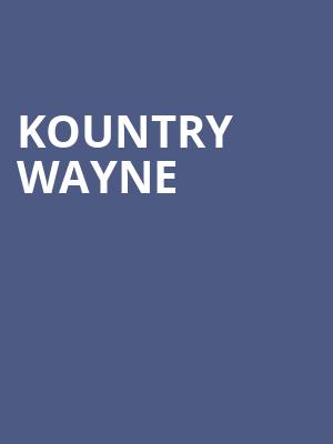 Kountry Wayne, Music Hall at Fair Park, Dallas