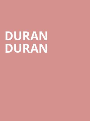Duran Duran, American Airlines Center, Dallas