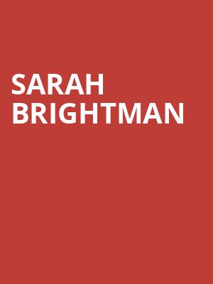 Sarah Brightman, Winspear Opera House, Dallas