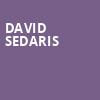 David Sedaris, Dallas Museum Of Art, Dallas