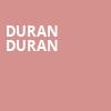 Duran Duran, American Airlines Center, Dallas