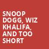 Snoop Dogg Wiz Khalifa and Too Short, Dos Equis Pavilion, Dallas